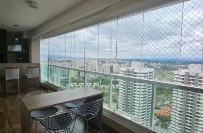 Lindo apartamento com  sacada gourmet e 3 suítes - ótima localização,  com fácil acesso a rod. dutra e 5 minutos do shopping colinas