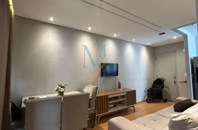 Lindo apartamento com lavanderia e 2 quartos - Ótima  localização,  a 5 minutos do SESI