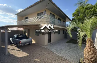 Sobrado à venda em piraquara, jardim bela vista, com 6 quartos, 150m²