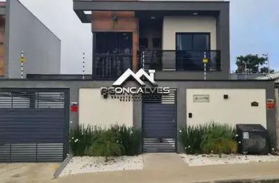 Sobrado à venda em piraquara, vila ipanema, com 3 quartos, 105m²