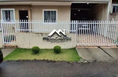 Casa à venda em piraquara, vila são tiago, com 3 quartos, 80m²