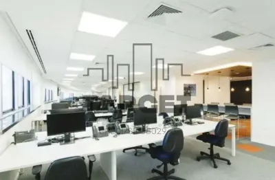 Locação de sala comercial mobiliada e pronta na vila olímpia com 385m²