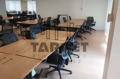 Excelente oportunidade de sala comercial mobiliada em pinheiros