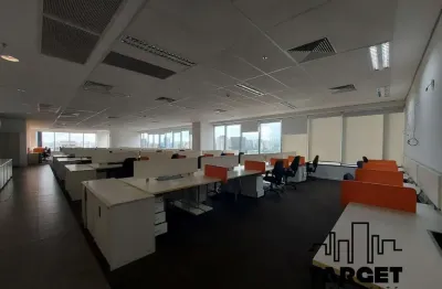 Conjunto comercial/sala mobiliado para alugar, 939m² - chucri zaidan