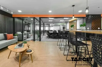 Confira! conjunto mobiliado para alugar com 340m² na berrini