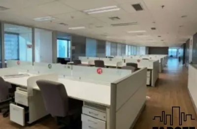 Conjunto comercial/sala mobiliada para alugar, 1.365 m² - berrini