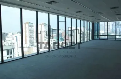 Conjunto comercial itaim / nova faria lima para locação de 855m²