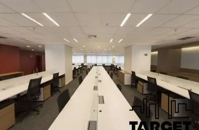Conjunto comercial mobiliado, sala comercial na paulista para alugar de 825m²