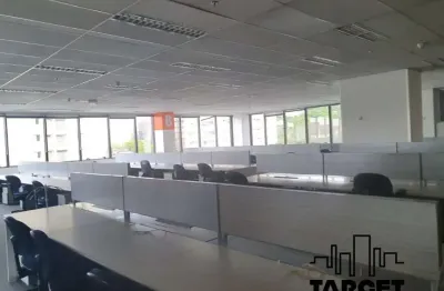 Andar/laje corporativa mobiliada para alugar, 1.017m² -  barra funda