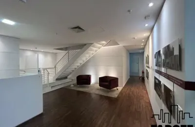 Conjunto comercial/sala semi mobiliado para alugar, 312m² - itaim bibi