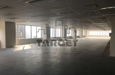 Sala comercial na chucri zaidan com 1.654,00 m² em edifício premium