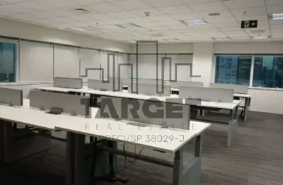 Conjunto comercial na região da faria lima para locação! com 245 m²