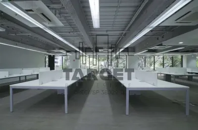 Visite já: conjunto comercial mobiliado na faria lima com 4.040,00 m²