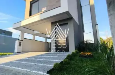 Casa em condomínio fechado com 3 quartos à venda na rua irma schreiner maran, 504, santa cândida, curitiba por r$ 1.299.000