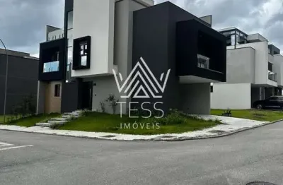 Casa em condomínio fechado com 3 quartos à venda na rua fernando de noronha, 2590, santa cândida, curitiba por r$ 1.440.000