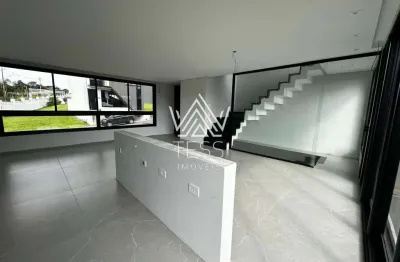 Casa em condomínio fechado com 3 quartos à venda na rua fernando de noronha, 2590, santa cândida, curitiba por r$ 1.750.000