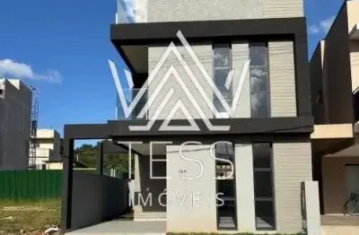 Casa em condomínio fechado com 3 quartos à venda na rua irma schreiner maran, 502, santa cândida, curitiba por r$ 1.090.000