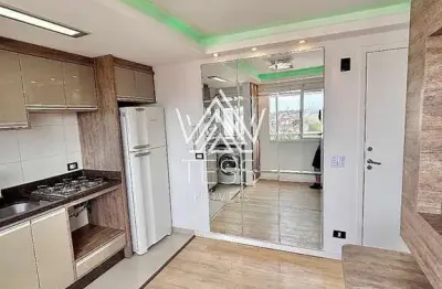 Apartamento com 1 quarto à venda na rua serafim frança, 160, novo mundo, curitiba por r$ 295.000