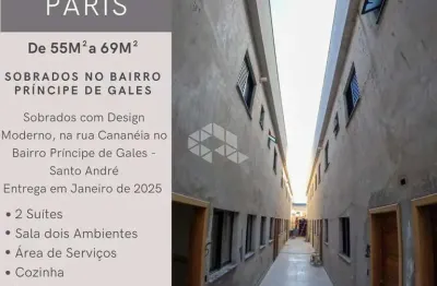 Casa em condomínio fechado com 2 quartos à venda na Rua Cananéia, 200, Vila Príncipe de Gales, Santo André