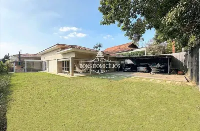 Granja viana semi térrea, clean e integrada, 3 suítes, home office, edícula, 1.040m2 de terreno