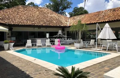 Cond. granja do lago - térrea com estilo! piscina, adega, apto hóspedes!