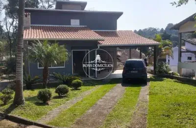Casa em condomínio fechado com 3 quartos à venda no chácaras são cristóvão, embu das artes  por r$ 900.000