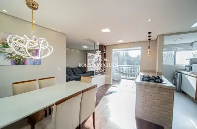 Apartamento 3 quartos próximo ao rodoanel granja viana com vista privilegiada