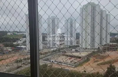 Apartamento para locação em embu das artes-sp, bairro esplanada: 02 quartos, 1 suíte, 3 salas, 02 banheiros, 1 vaga, 81m². venha conferir!