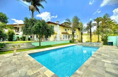 Casa em condomínio fechado com 4 quartos à venda no são paulo ii, cotia  por r$ 3.500.000