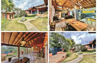 Casa em condomínio fechado com 4 quartos à venda no paisagem renoir, cotia  por r$ 1.750.000