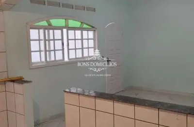Casa para locação em cotia-sp, jardim leonor: 01 quarto, sala, banheiro e 46m² de área!