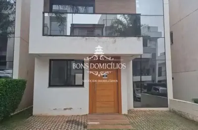 Casa em condomínio fechado com 3 quartos para alugar no parque rincão, cotia , 146 m2 por r$ 6.000