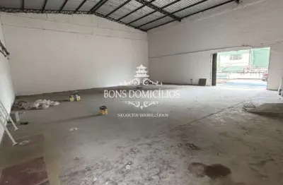 Galpão comercial para locação em são paulo-sp - bairro jardim arpoador  120m², banheiro, 02 vagas de garagem