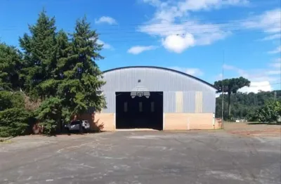 Barracão / galpão / depósito para alugar na estrada rural, zona rural, irati, 1225 m2 por r$ 10.000