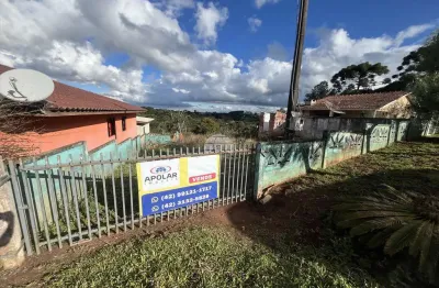Terreno à venda na rua joao batista gubert, 14, centro, teixeira soares, 422 m2 por r$ 140.000