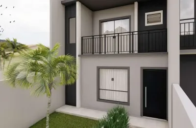 Sobrado para venda em guaramirim, beira rio, 2 dormitórios, 1 banheiro, 1 vaga