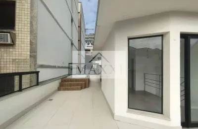 Prime - cobertura duplex espetacular na tijuca – rua homem de melo!