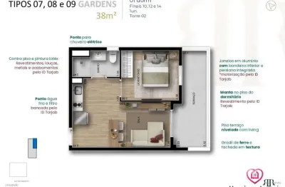 Apartamento com 1 quarto à venda na avenida doutor altino arantes, 222, vila clementino, são paulo, 38 m2 por r$ 582.390