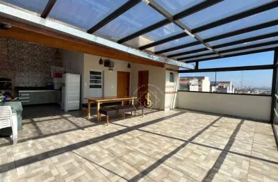 Cobertura com 3 dormitórios à venda, 224 m² por r$ 799.000,00 - parque oratório - santo andré/sp