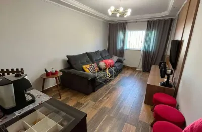 Sobrado com 3 dormitórios à venda, 133 m² por r$ 700.000,00 - jardim santo antônio - santo andré/sp