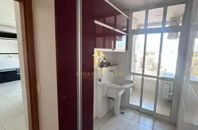 Apartamento com sacana gourmet para locação em taubaté
