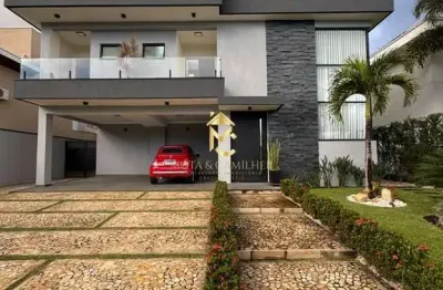 Sobrado 4 dormitórios e piscina no condomínio terras de san marco