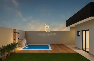 Linda casa vendida na planta no residencial tecoara