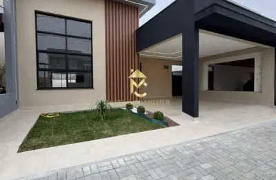 Casa térrea á venda em condomínio 3 suítes, taubaté