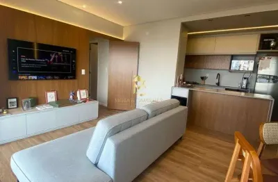 Apartamento com sol da manhã, varanda gourmet à venda em taubaté.