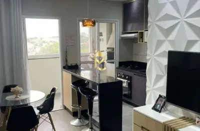 Apartamento 2 dormitórios com varanda gourmet disponível para locação taubaté/sp