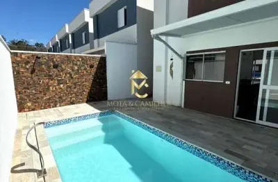 Casa em condomínio fechado com 3 quartos para alugar em piracangaguá, taubaté , 90 m2 por r$ 4.000