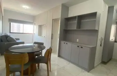 Loft mobiliado disponível para locação no condomínio loft art design