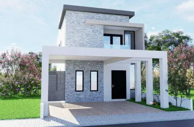 Sobrado novo à venda no condomínio recanto tropical em taubaté