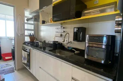 Apartamento com sacada gourmet e com ótima localização à venda em taubaté.